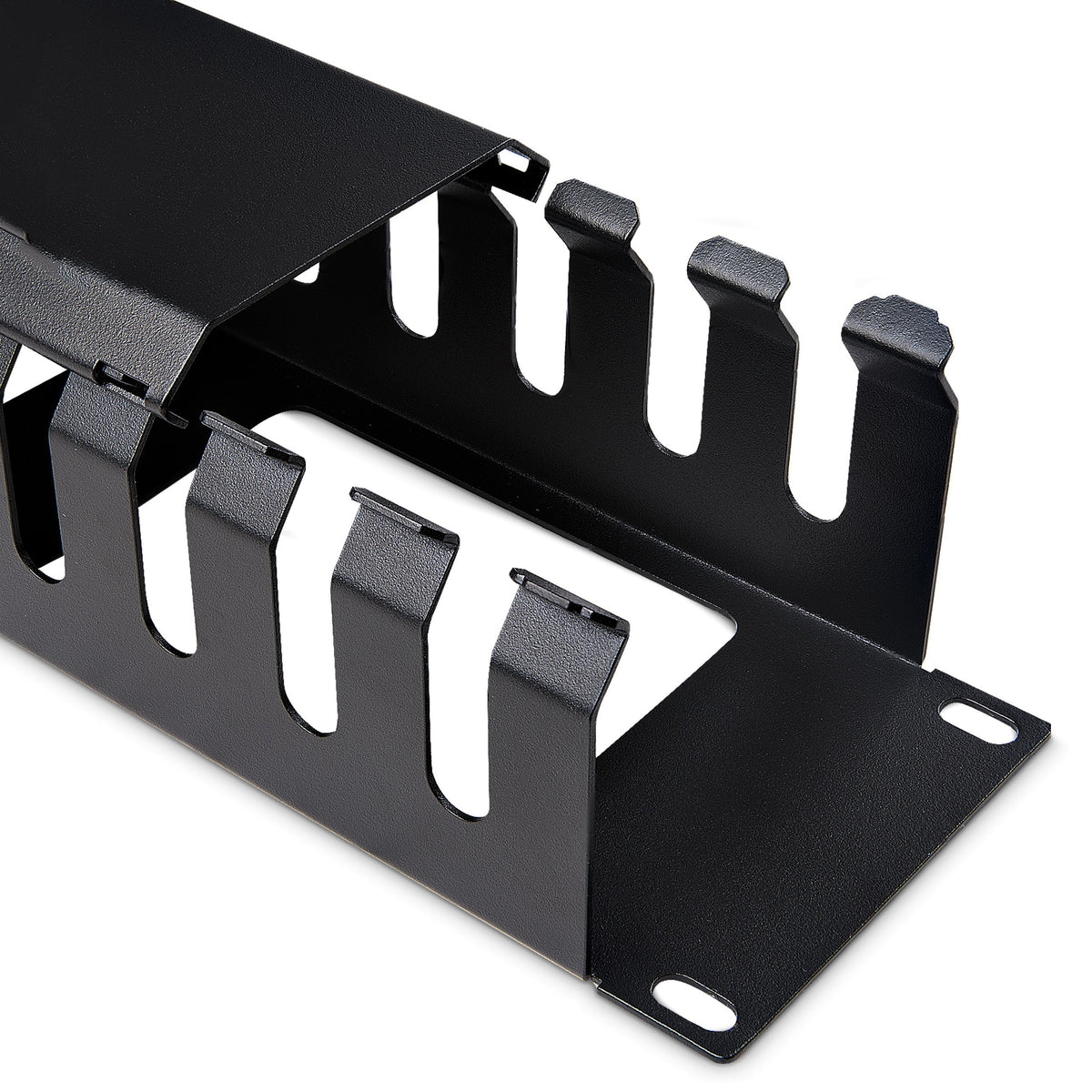 StarTech Horizontal 2U Server Rack Cable Management kaapelijärjestin kannella – 14