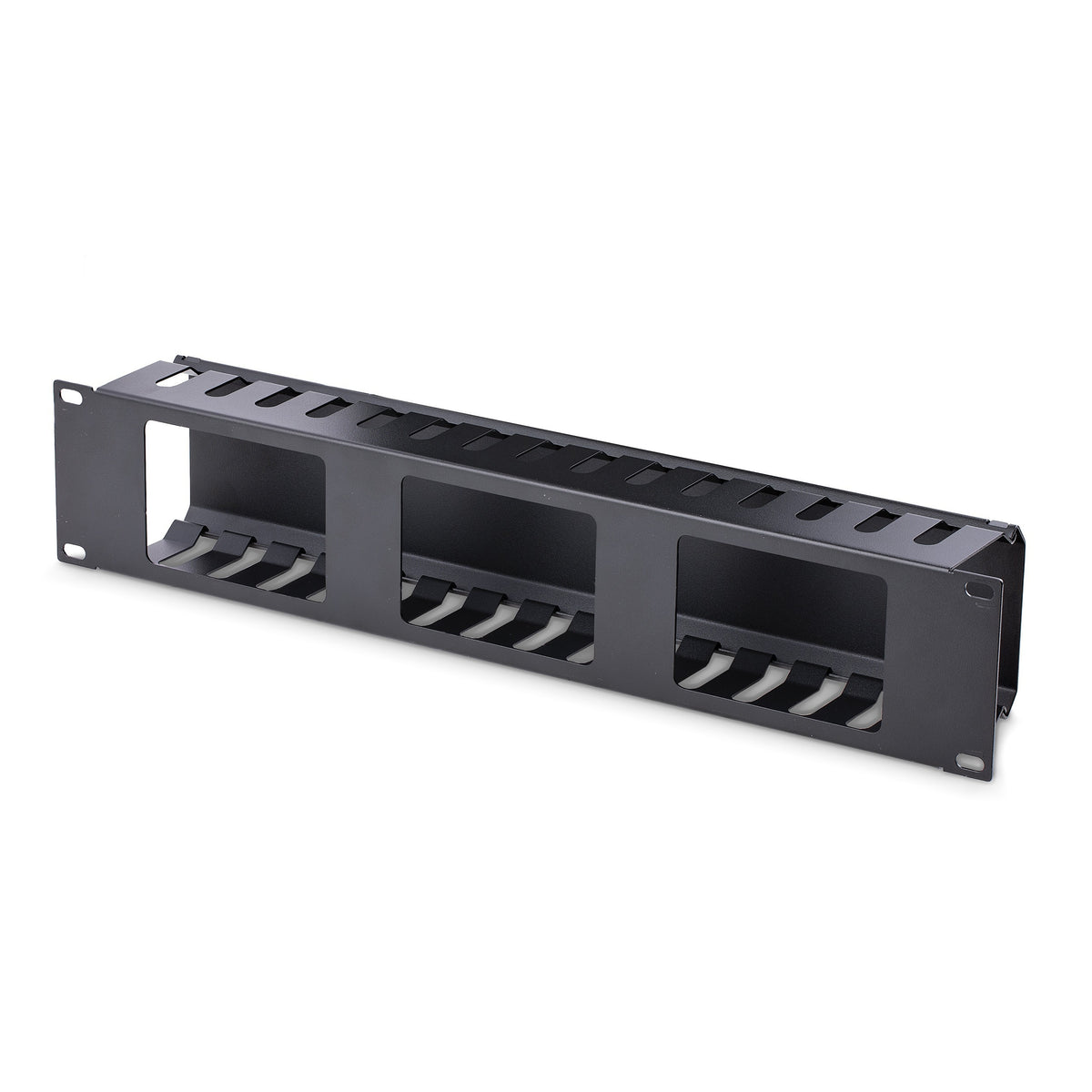 StarTech Horizontal 2U Server Rack Cable Management kaapelijärjestin kannella – 11