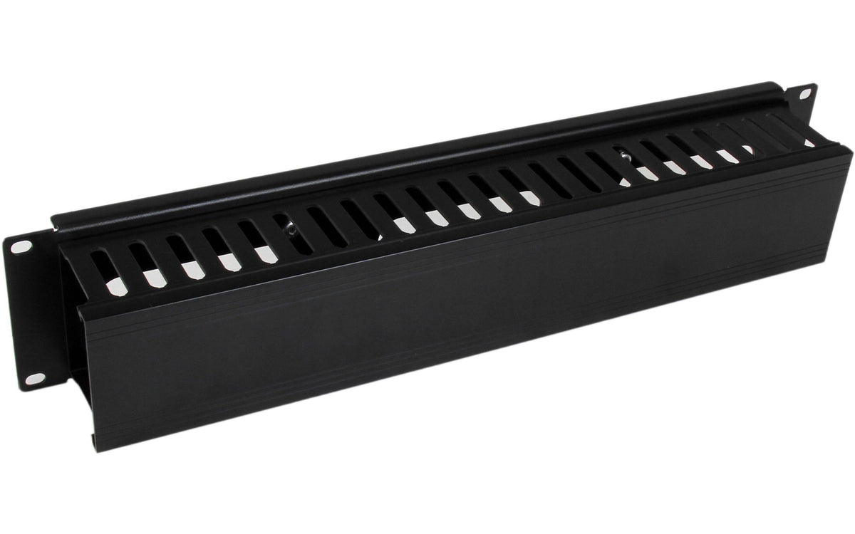 StarTech Horizontal 2U Server Rack Cable Management kaapelijärjestin kannella – 6
