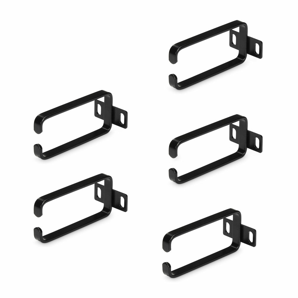 StarTech 1U Vertical Server Rack Cable Management D-rengas kaapeleille, 4,5 × 10 cm, 5 kpl – 1