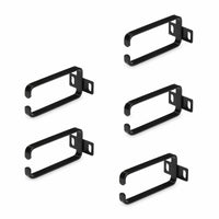 StarTech 1U Vertical Server Rack Cable Management D-rengas kaapeleille, 4,5 × 10 cm, 5 kpl – 1