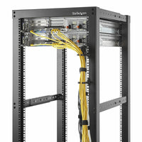 StarTech 1U Vertical Server Rack Cable Management D-rengas kaapeleille, 4,5 × 10 cm, 5 kpl – 4