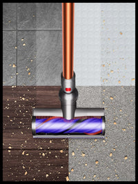 Dyson Cyclone V10 + matalien paikkojen adapteri