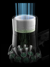Dyson Cyclone V10 + matalien paikkojen adapteri