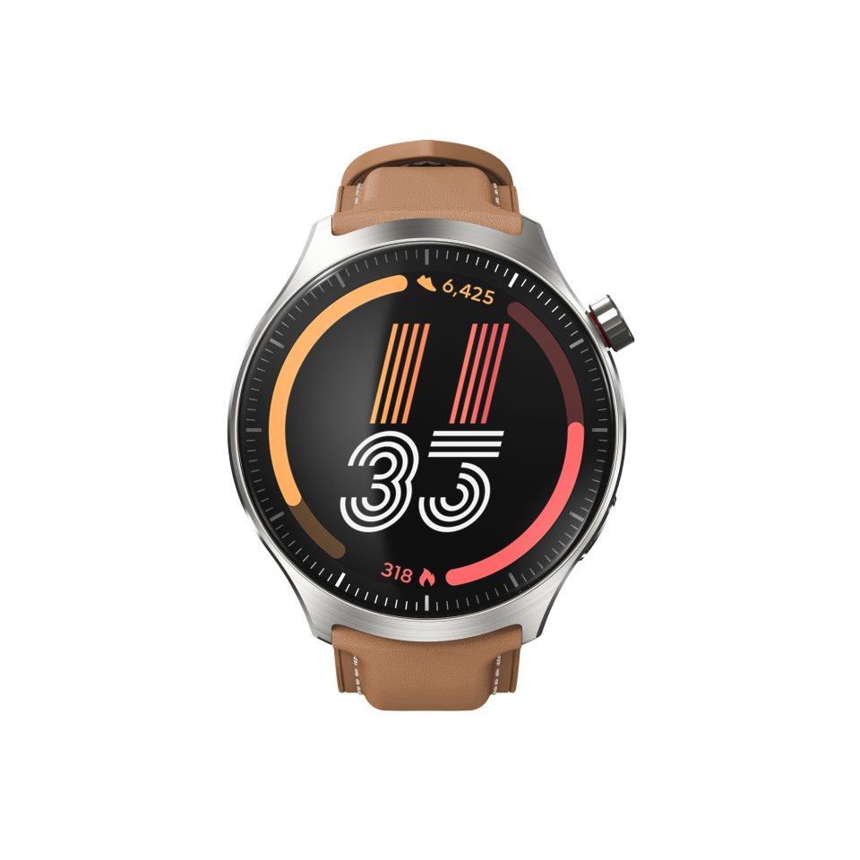 moto watch ultra älykello, hopeanvärinen runko / vihreä ranneke