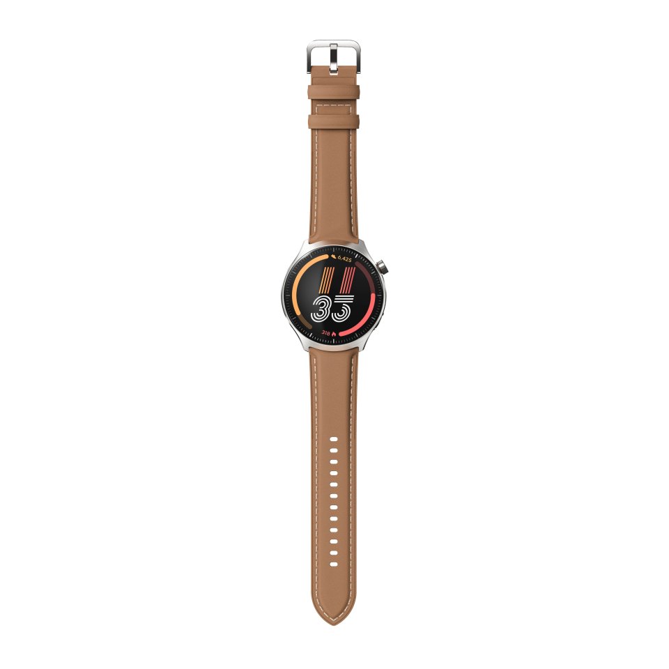 moto watch ultra älykello, hopeanvärinen runko / vihreä ranneke