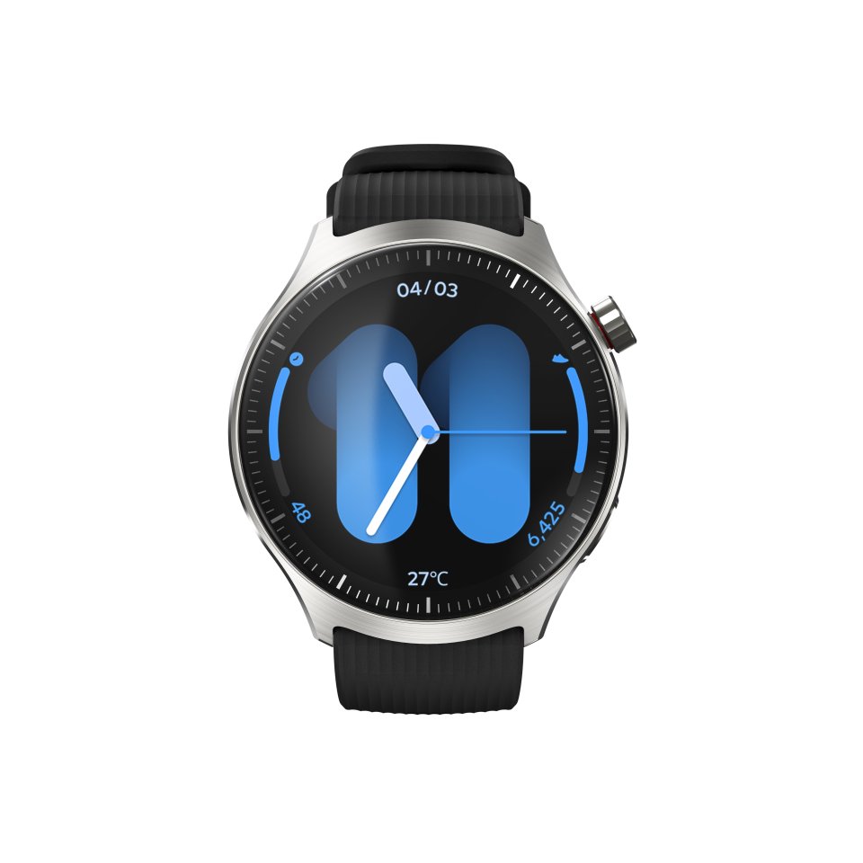 moto watch ultra älykello, musta
