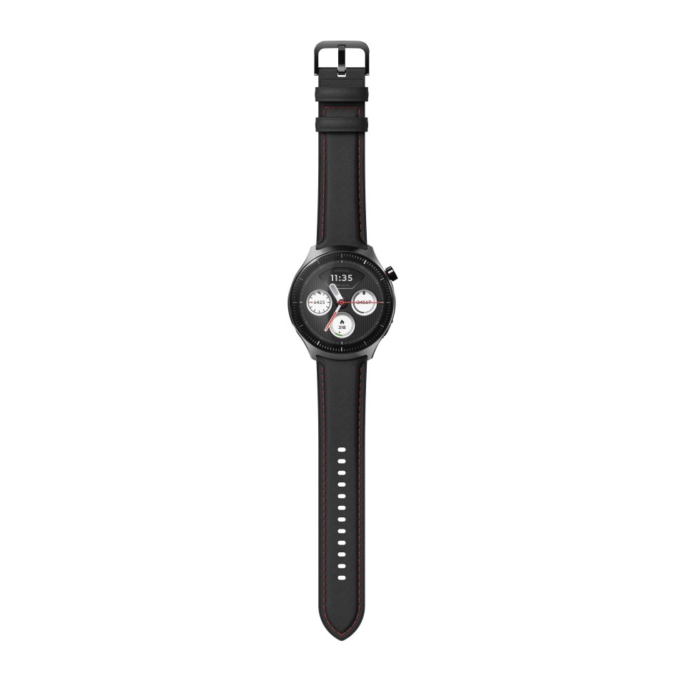 moto watch ultra älykello, musta