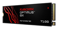SANDISK Optimus GX 7100 1 Tt M.2 2280 NVMe SSD-levy – 2