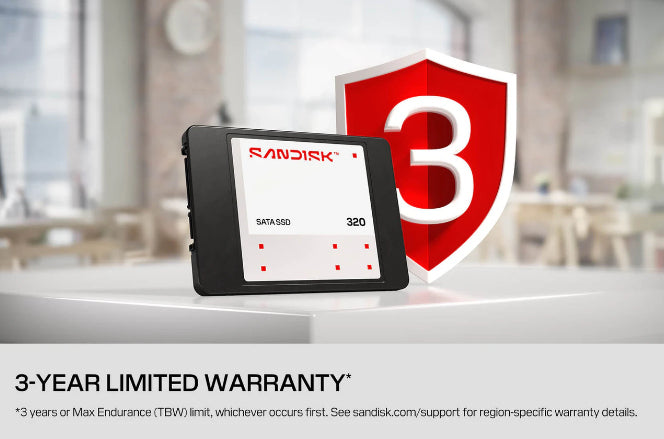 SANDISK 320 1 Tt SATA SSD-levy – 7