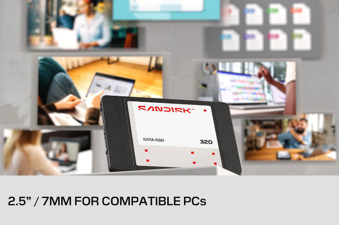 SANDISK 320 1 Tt SATA SSD-levy – 4