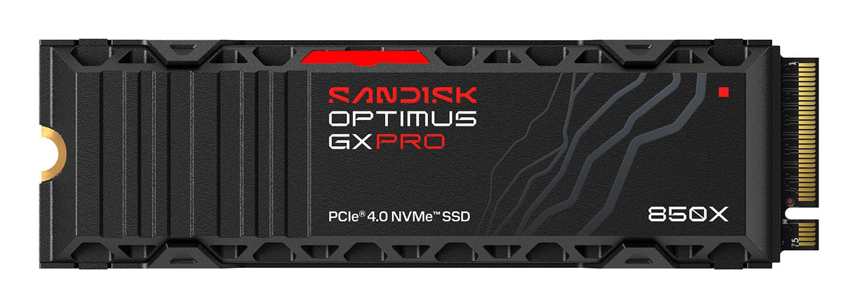 SANDISK Optimus GX PRO 850X 2 Tt NVMe SSD-levy jäähdytyselementillä – 1