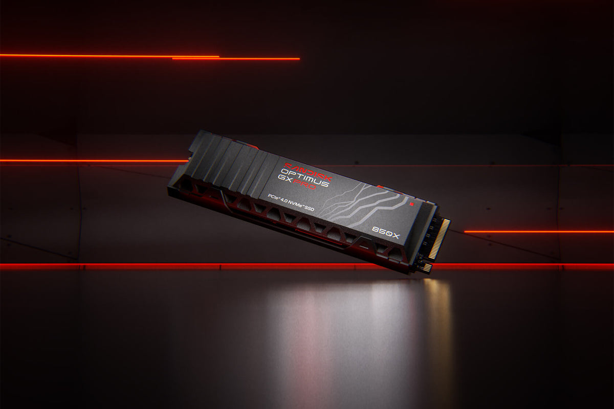 SANDISK Optimus GX PRO 850X 2 Tt NVMe SSD-levy jäähdytyselementillä – 3