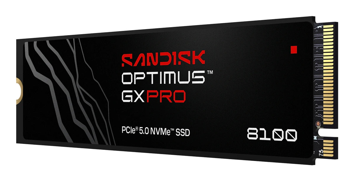 SANDISK Optimus GX PRO 8100 2 Tt PCIe 5.0 NVMe SSD-levy – 2