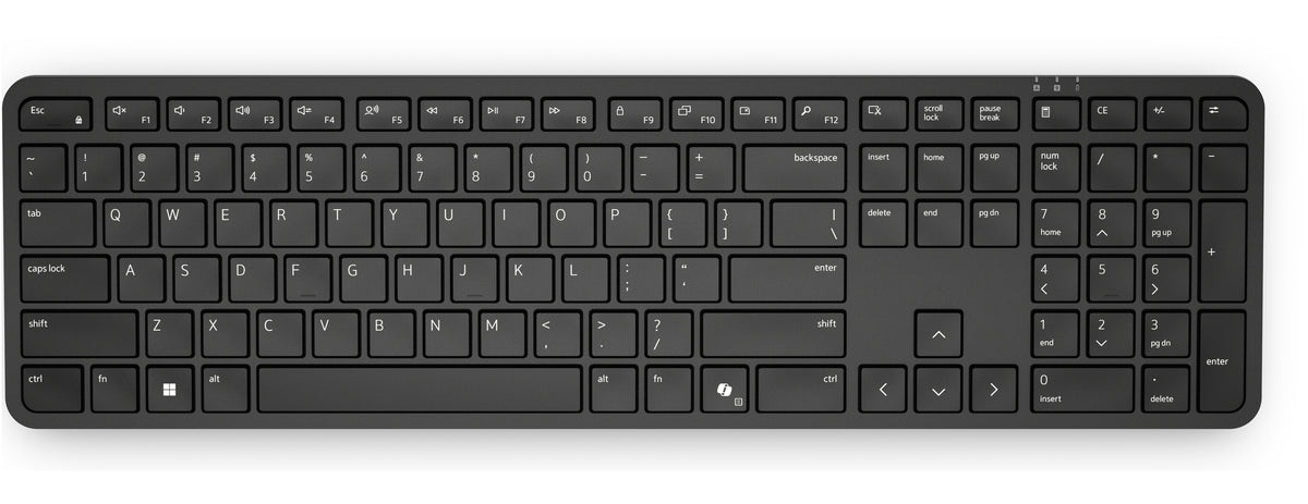 Dell Pro 5 KB526 langaton näppäimistö, musta – 1 (näppäinasettelu suuntaa-antava; toimitetaan pohjoismaisella QWERTY-asettelulla)