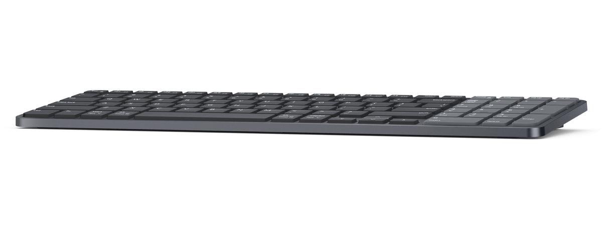 Dell Pro 7 Rechargeable Compact KB746 langaton näppäimistö, grafiitti – 6 (näppäinasettelu suuntaa-antava; toimitetaan pohjoismaisella QWERTY-asettelulla)