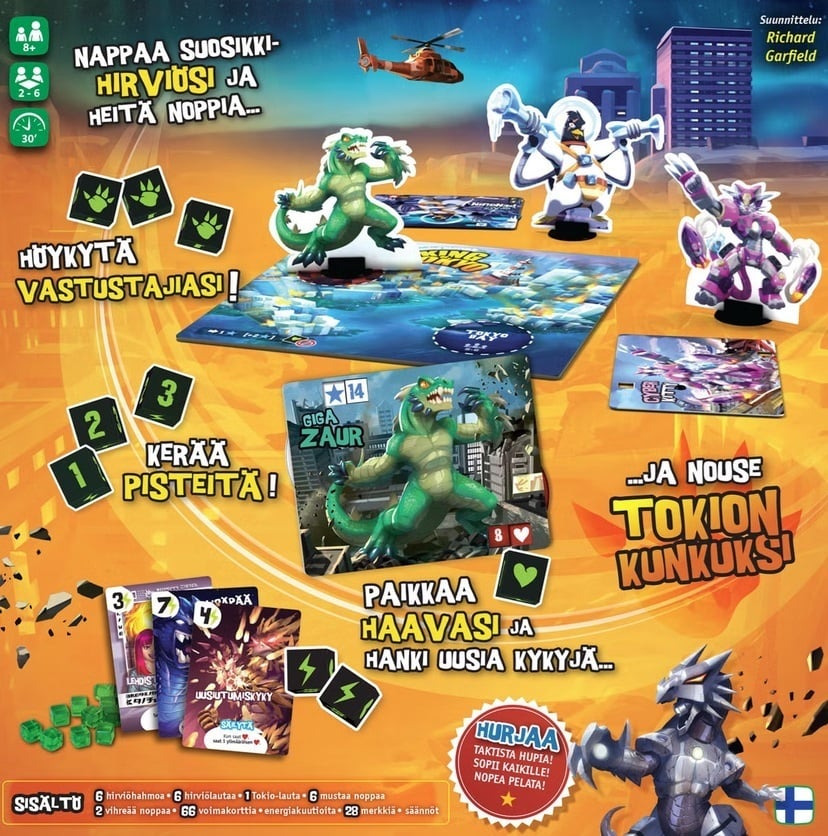 King of Tokyo lautapeli – 2