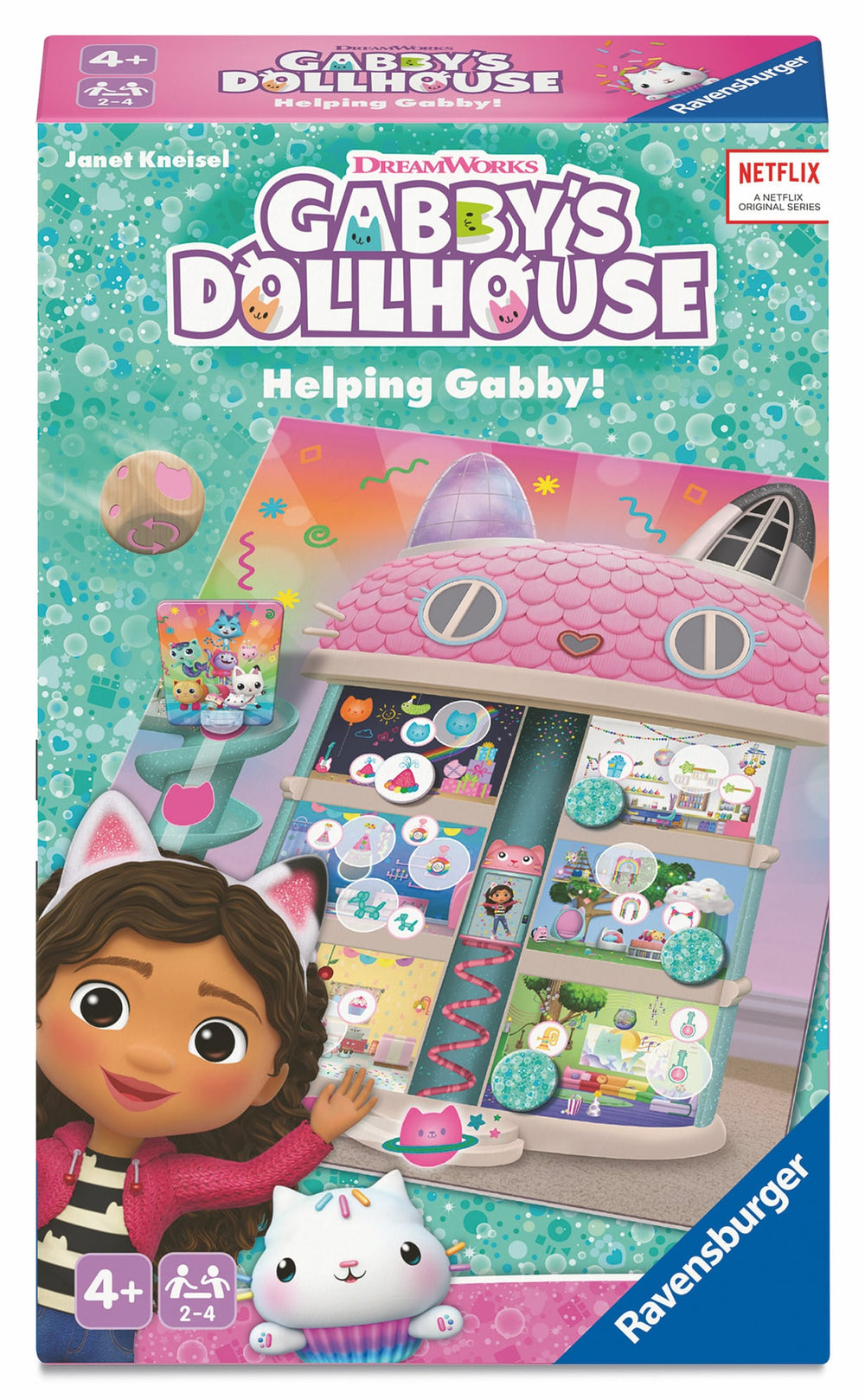 Ravensburger Gabby's Dollhouse - Auta Gabbya! lautapeli – 1