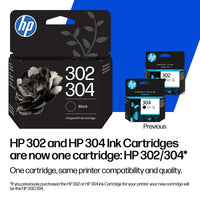 HP 302XL/304XL musta mustekasetti – 5