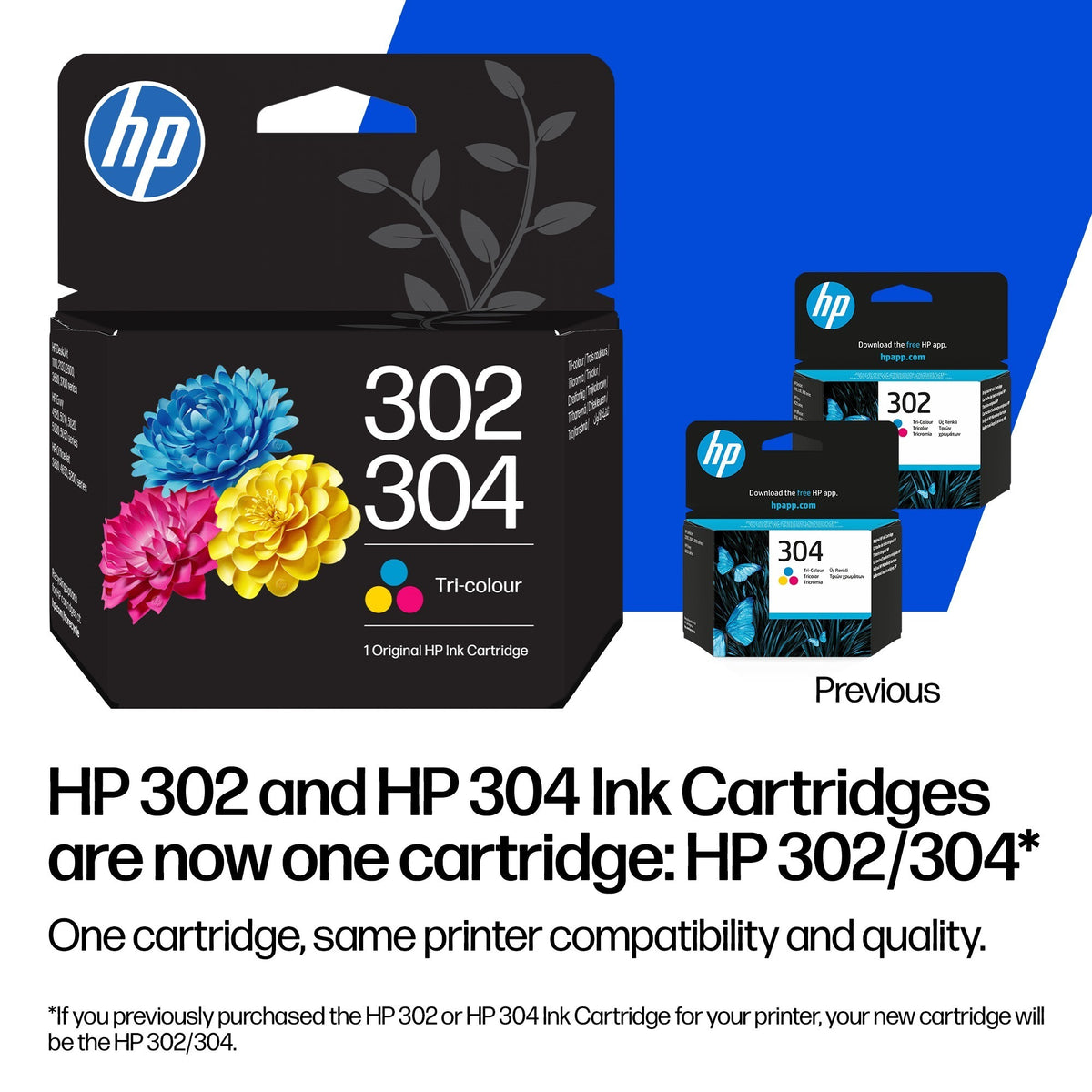 HP 302XL/304XL kolmivärinen mustekasetti – 9