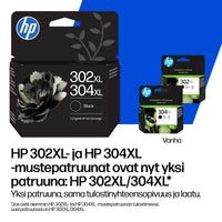 HP 302/304 mustekasettipakkaus, musta ja kolmivärinen – 16