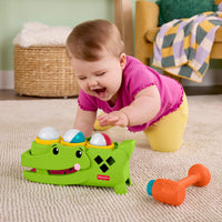 Fisher-Price Tap & Roll Alligator kehittävä lelu – 6