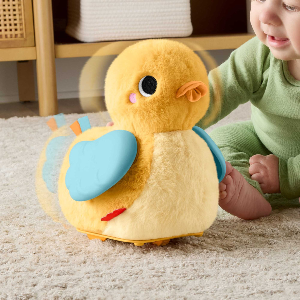 Fisher-Price Flap & Follow Duck liikkuva ankkalelu – 5