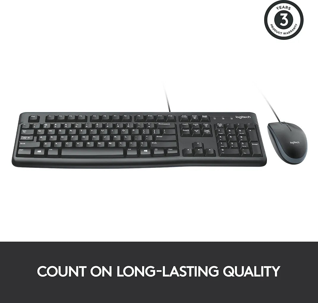 Logitech MK120 tangentbord och mus