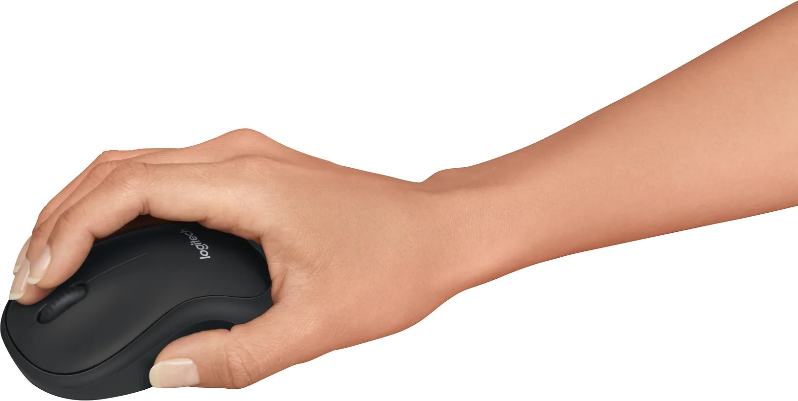 Logitech M235 -hiiri, tummanharmaa