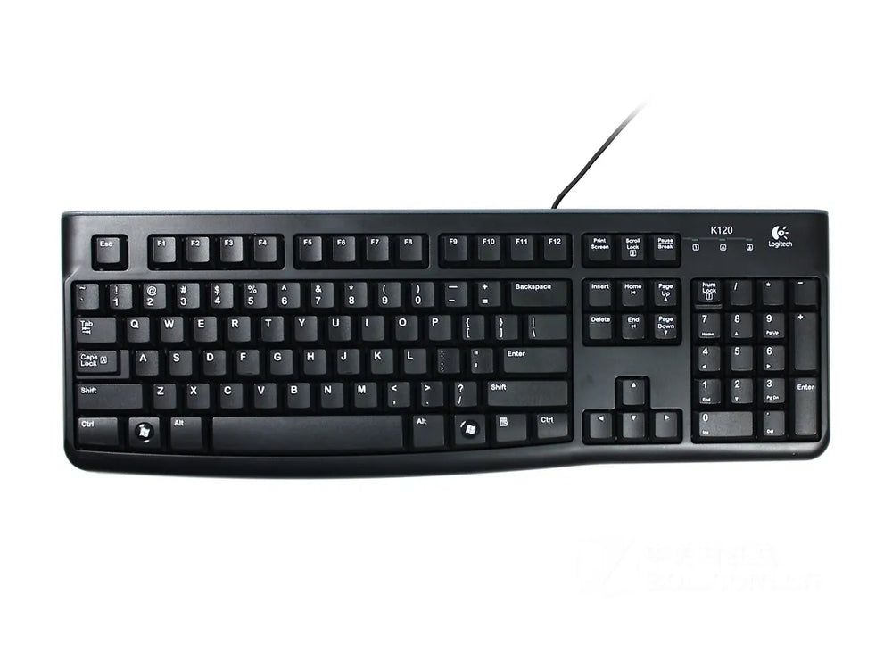 Logitech K120 -näppäimistö yrityskäyttöön