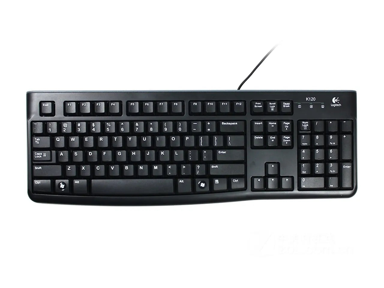 Logitech K120 -näppäimistö yrityskäyttöön