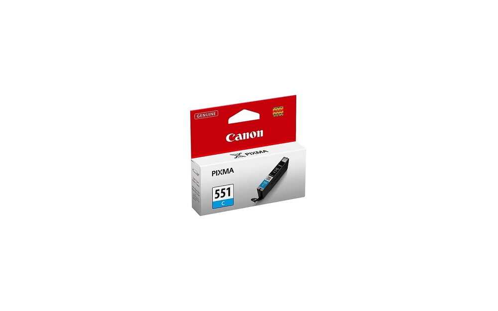 Canon CLI-551C -mustekasetti, syaani