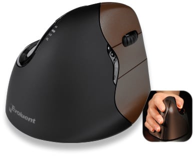 Evoluent VerticalMouse 4 Small Wireless - langaton pystyhiiri oikeakätisille 1