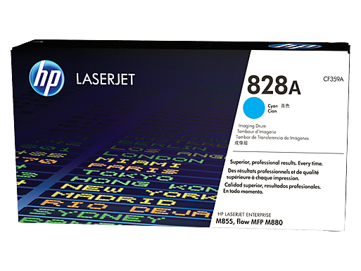 HP 828A LaserJet syaani kuvarumpu – kuva 1
