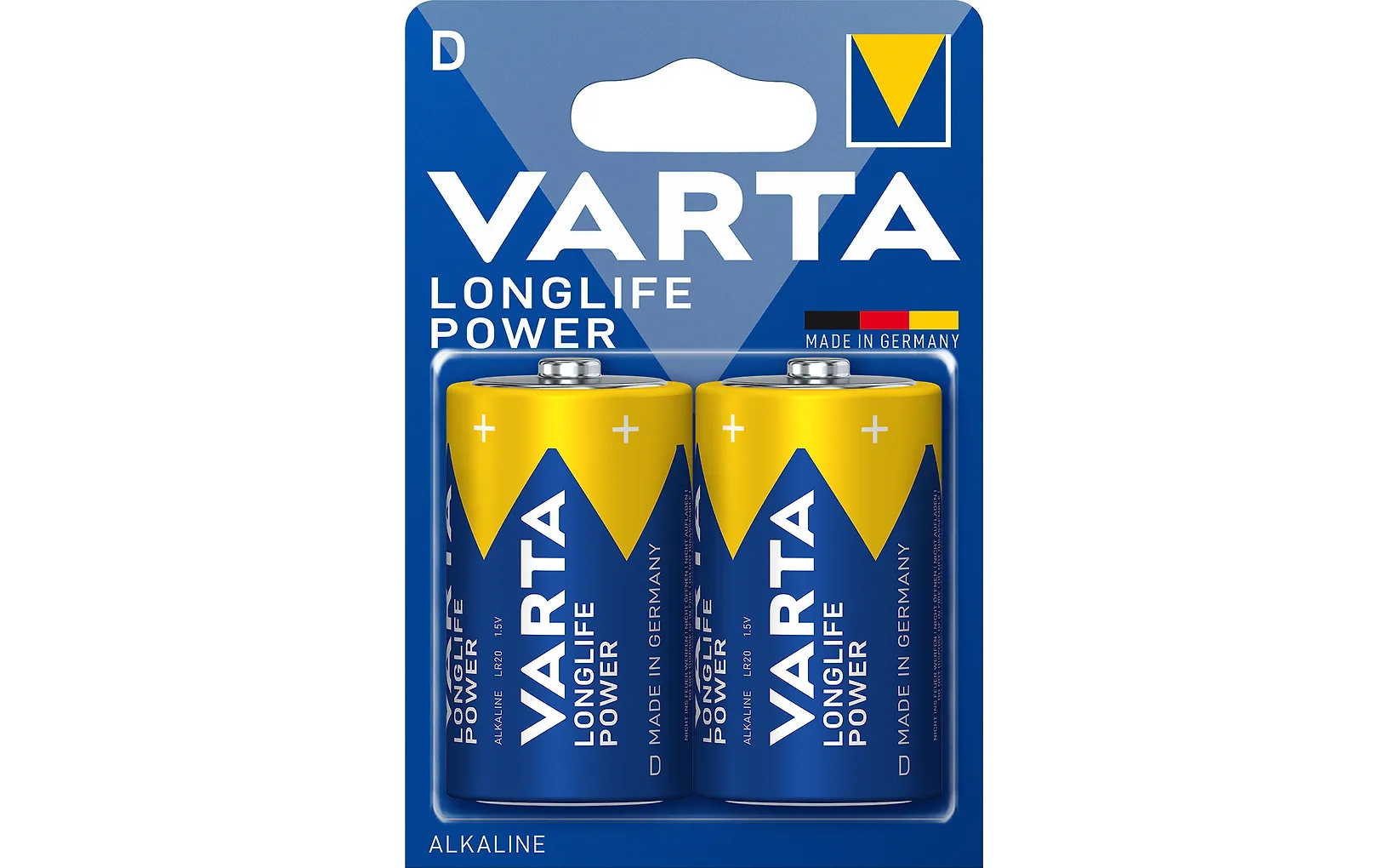 Varta LR20 LONGLIFE POWER D MONO PARISTO (2 KPL/PAKKAUS)