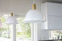 Kuplat -riippuvalaisin, kirkas, E27, 48 cm - E-store.fi