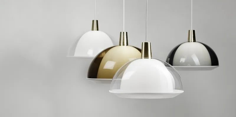 Kuplat -riippuvalaisin, kirkas, E27, 48 cm - E-store.fi
