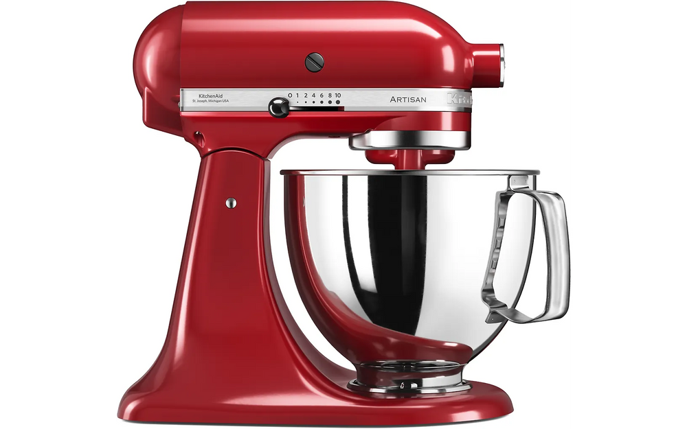 KitchenAid Artisan 5KSM125EER assistent, engelsk röd