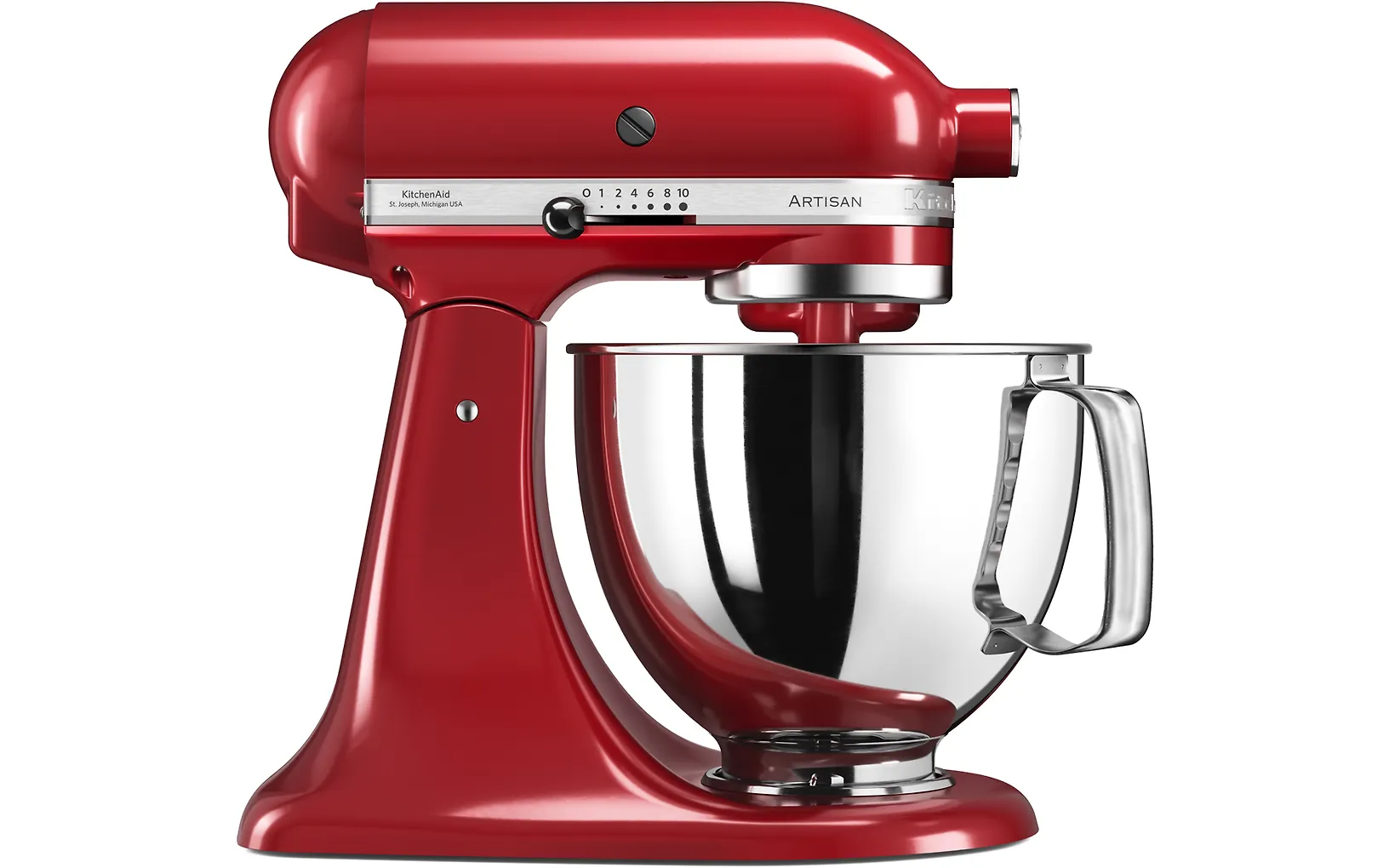 KitchenAid Artisan 5KSM125EER assistent, engelsk röd