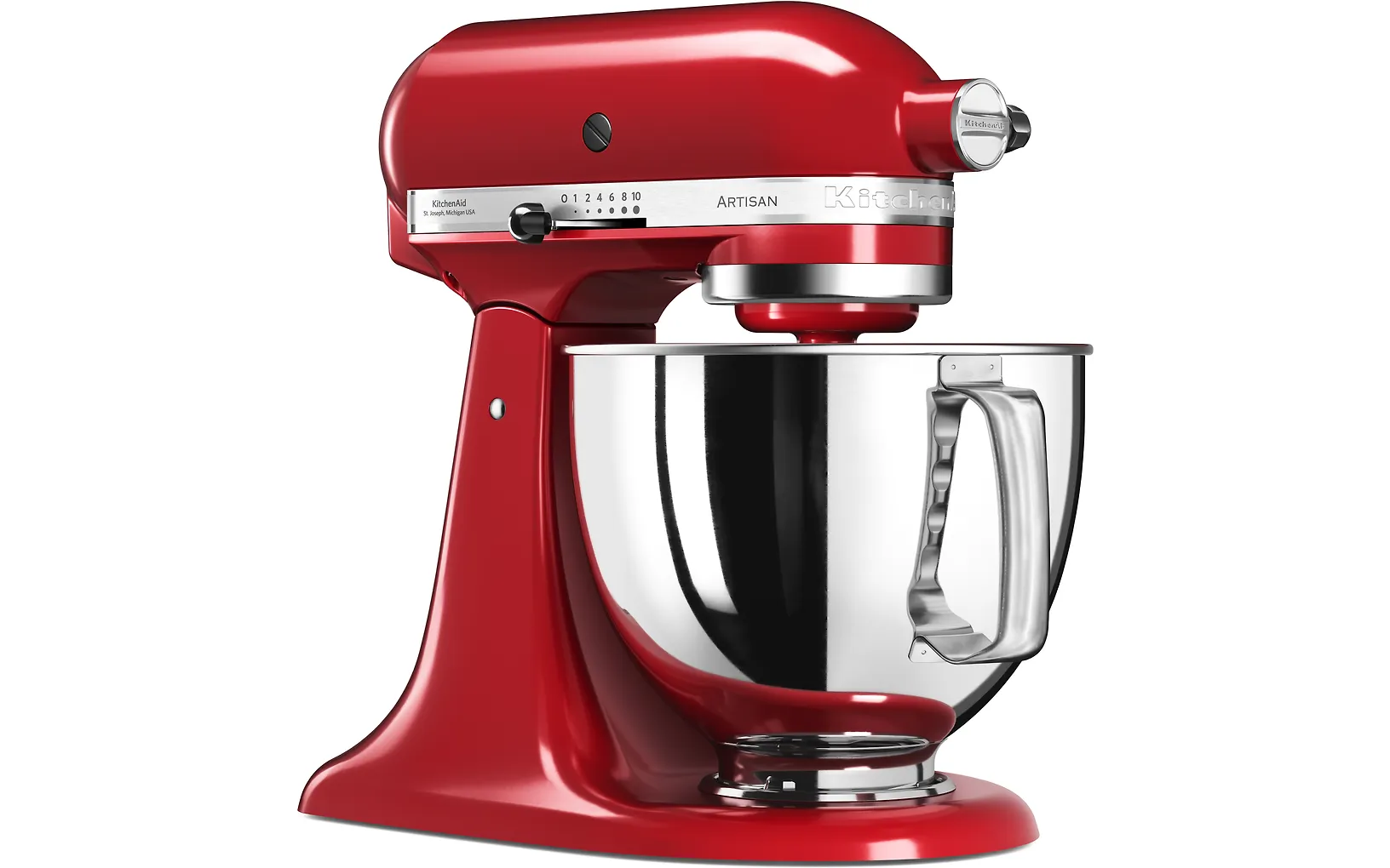 KitchenAid Artisan 5KSM125EER assistent, engelsk röd