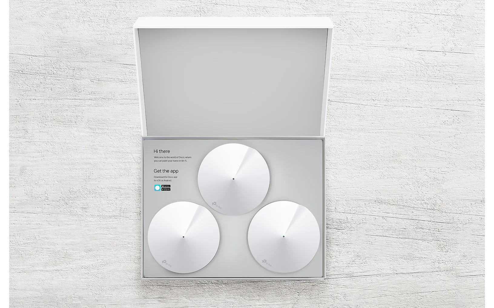 TP-LINK Deco M5 WiFi -Mesh-järjestelmä, 3-pack