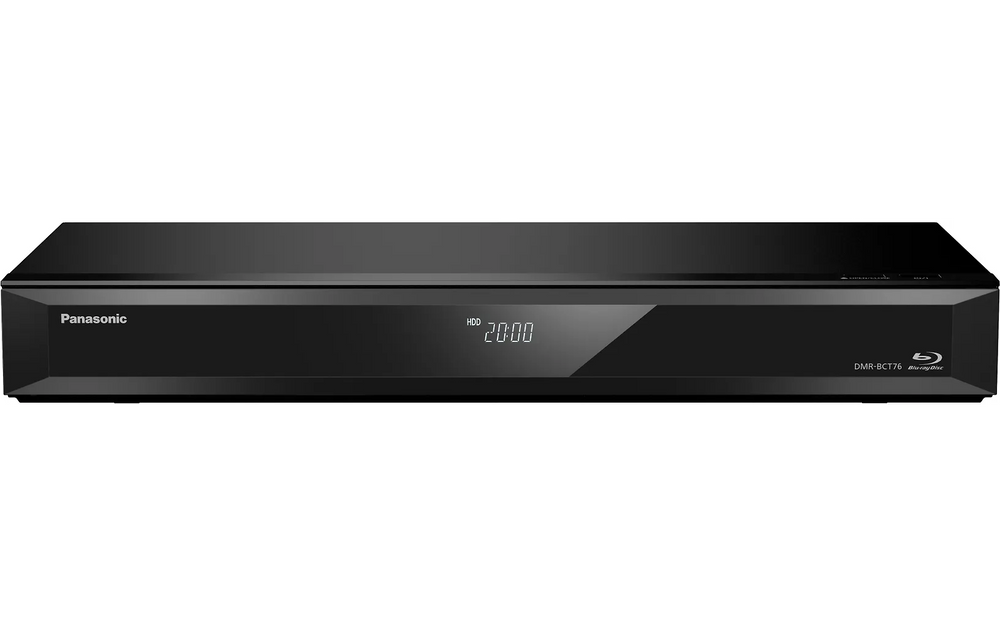 Panasonic DMR-BCT76 4K UHD -skaalaava Blu-ray -soitin ja 500 Gt kaapeli HD-digiboksi