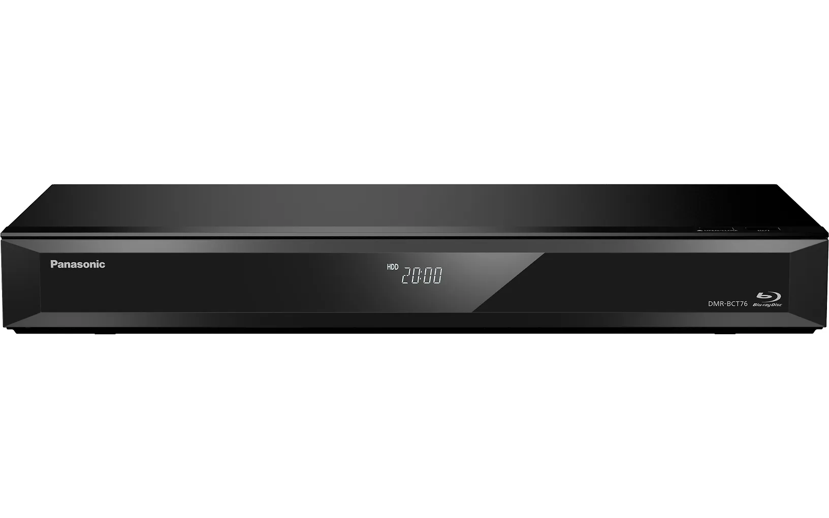 Panasonic DMR-BCT76 4K UHD -skaalaava Blu-ray -soitin ja 500 Gt kaapeli HD-digiboksi