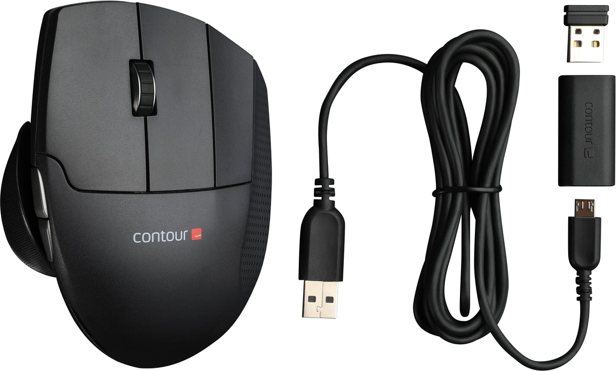 Contour Wireless Unimouse -langaton säädettävä pystyhiiri 4