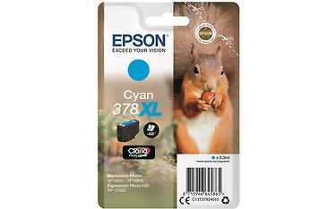 Epson 378XL Claria Photo HD -mustekasetti, syaani
