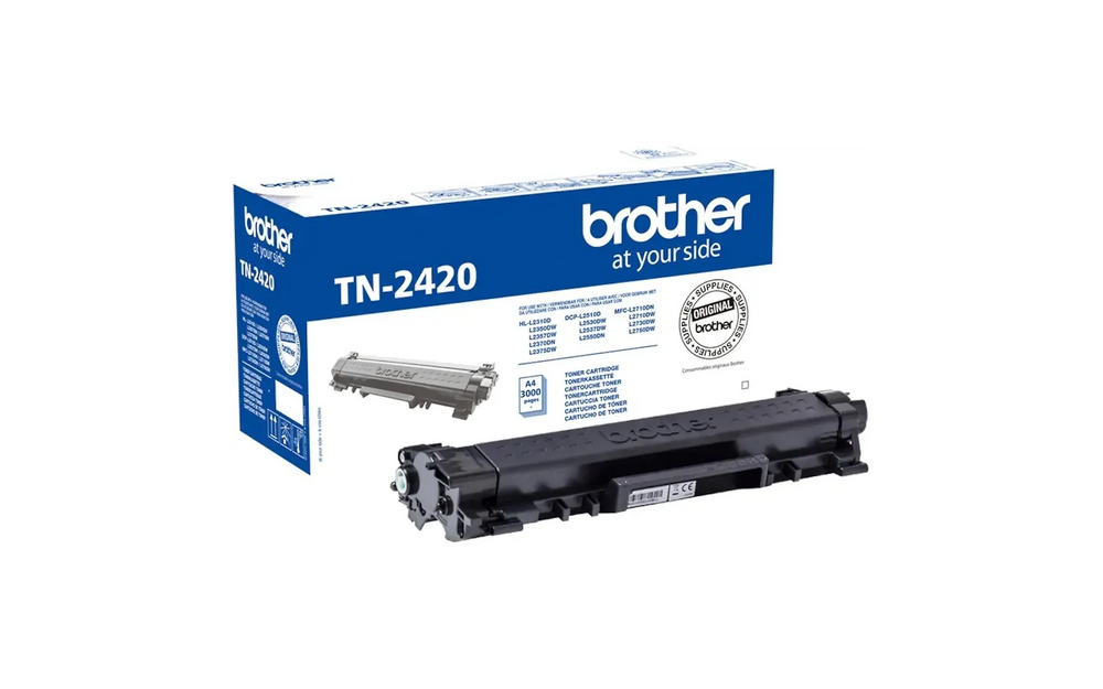 Brother TN2420 -laservärikasetti, musta