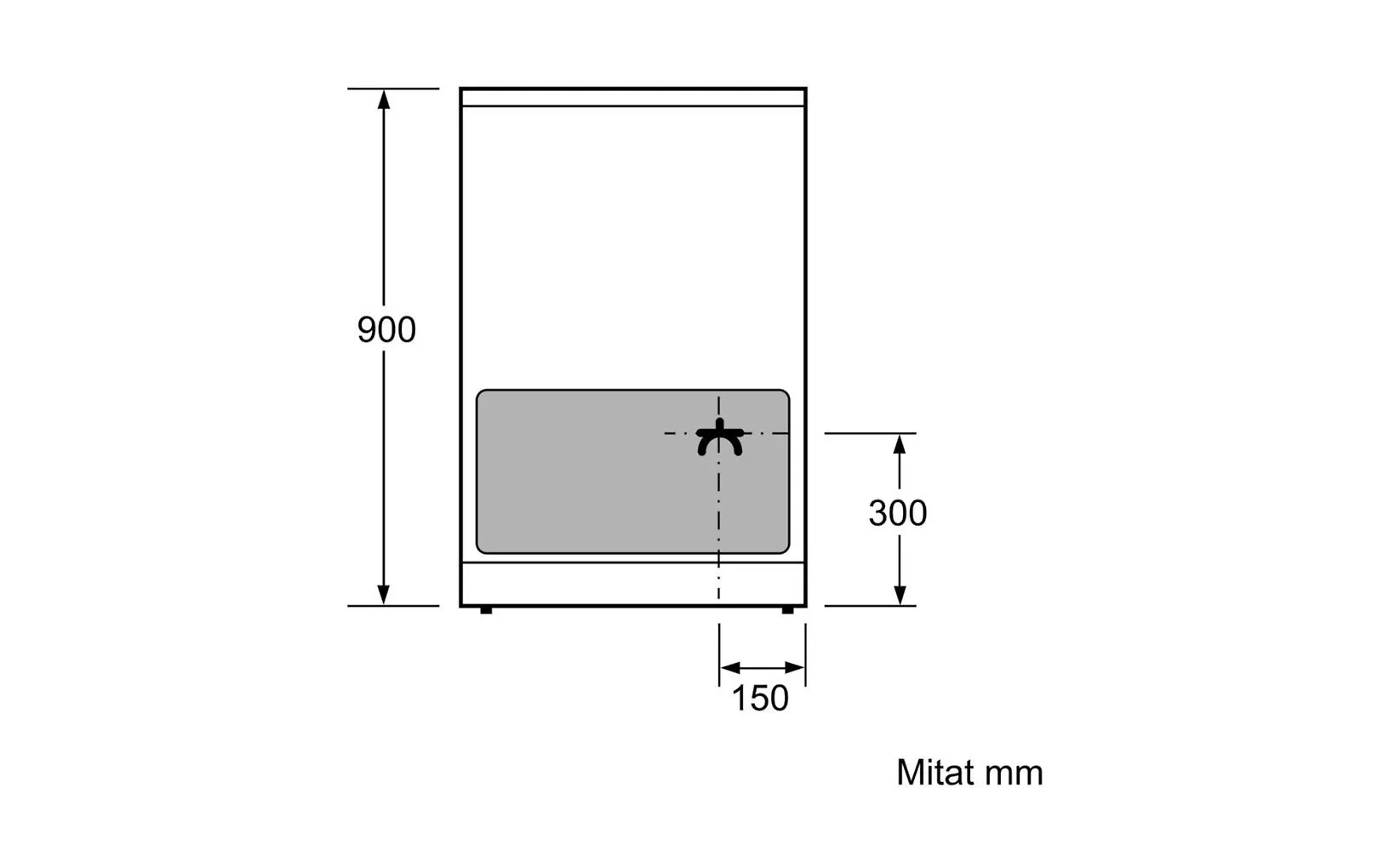 Bosch HLL09A020U Serie 2 induktioliesi, valkoinen