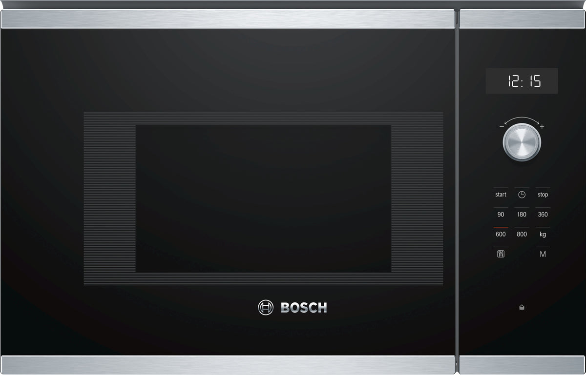 Bosch BFL524MS0 Serie 6 mikroaaltouuni, teräs – kuva 1