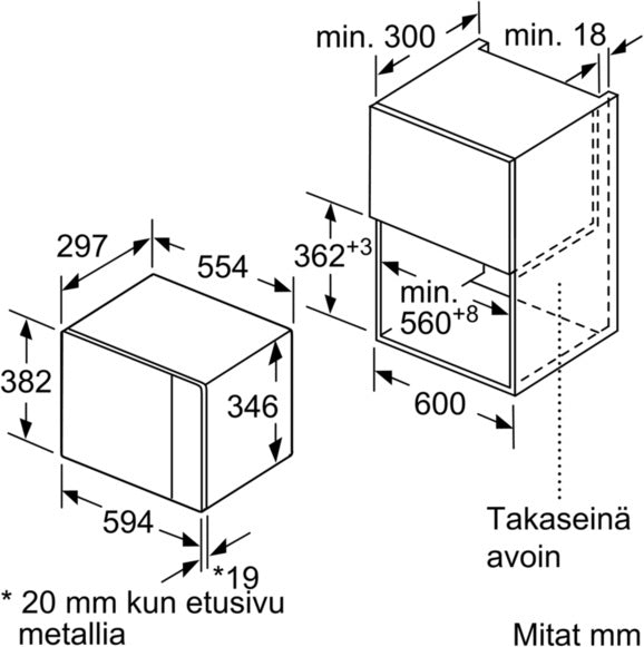 Bosch BFL524MS0 Serie 6 mikroaaltouuni, teräs – kuva 6