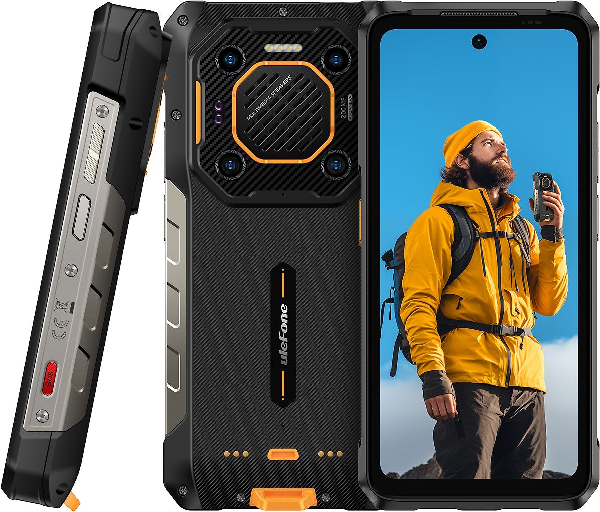 Ulefone Armor 26 Ultra 5G -puhelin, 512/12 Gt, musta